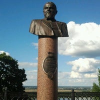Photo taken at Monument to Dmitry Sirotkin by EgoshinaE on 8/18/2013