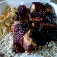 Photo taken at Blessed Tropical Jamaican Cuisine by Karlett D. on 9/23/2012