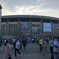 Photo taken at Площадь перед СК Олимпийский by Федюня on 9/6/2018