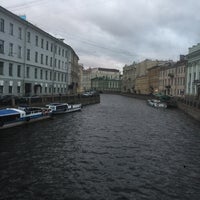 Photo taken at Большой Конюшенный мост by Ksenia Z. on 7/11/2020