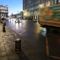 Photo taken at Остановка «Метро Библиотека имени Ленина» by Nikolay P. on 11/29/2018