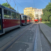 Photo taken at Olšanské hřbitovy (tram) by Michal Z. on 5/22/2022
