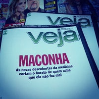 Photo taken at Banca de Jornal Metrô Penha by Vivian S. on 10/27/2012