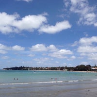 Photo taken at Takapuna Boat Ramp by Snackertarian K. on 1/1/2015