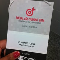 Photo taken at Social ADs Summit 2014 by Flaviane S. on 5/10/2014