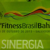 Photo taken at Fitness Brasil Bahia by Lanny #. on 10/6/2013