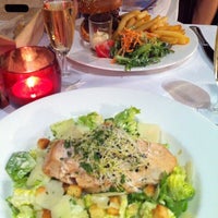 Photo taken at Chez Daniël Restaurant by Anna L. on 9/7/2014