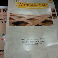 Photo taken at Wafflette Cafe by Scott R. on 1/19/2014
