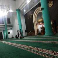 Photo taken at Masjid Al-Hikmah by Hafid A. on 1/17/2014