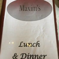Photo taken at Maxim&amp;#39;s Restaurant &amp;amp; Lounge by Scott B. on 4/27/2017