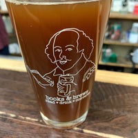 Photo taken at Books &amp;amp; Brews Brewing Company by Scott B. on 10/5/2019