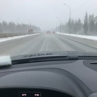 Photo taken at A-181 «Scandinavia» Highway by Екатерина С. on 3/22/2018