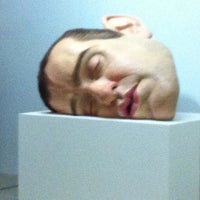 Photo taken at Exposition Ron Mueck by Zanetti F. on 8/9/2013
