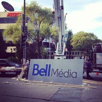 Photo taken at Bell Média Radio by Julie G. on 7/4/2013