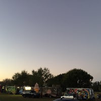 Photo taken at Food Truck Invasion&amp;#39;s Family Night @ Plantation Heritage Park by Eugene Y. on 1/24/2017