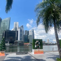 Photo taken at Marina Bay Waterfront Promenade by Ej F. on 11/30/2023