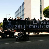 Photo taken at 2014 Los Angeles Kings&amp;#39; Stanley Cup parade by John M. on 6/16/2014