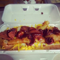 Photo taken at Burney&amp;#39;s Old Fashioned Hot Dogs by Joey S. on 8/6/2013