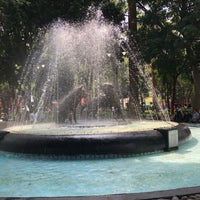Photo taken at Plaza Hidalgo by Nona I. on 7/30/2021