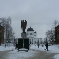 Photo taken at Памятник &amp;quot;Скорбящий ангел&amp;quot; by Oleg G. on 2/24/2017