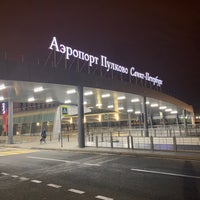 Photo taken at Pulkovo International Airport (LED) by Darya C. on 8/2/2019