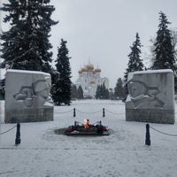 Photo taken at Вечный огонь by Alexandr V. on 1/3/2019