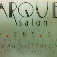 Photo taken at Marquee Salon by Valentina on 1/24/2013