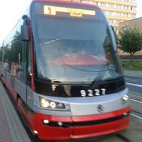 Photo taken at Chmelnice (tram) by вадим у. on 8/7/2013