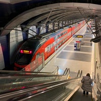 Photo taken at Aeroexpress Terminal at VKO Airport by Алексей G. on 2/20/2021