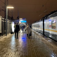Photo taken at Ж/д станция Тушинская by Алексей G. on 12/17/2020