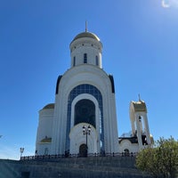 Photo taken at Храм Св. Вмч. Георгия Победоносца by Алексей G. on 5/10/2021