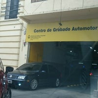 Photo taken at Centro De grabado Automotor by Gustavo P. on 1/9/2017