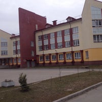 Photo taken at Рощинская школа by Ekaterina U. on 4/19/2015