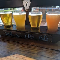 Photo taken at Coelacanth Brewing by Randy D. on 9/12/2019