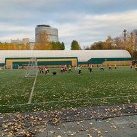 Photo taken at Стадион «Коломяги» by Арина on 10/12/2021