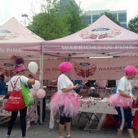 Photo taken at Susan G. Komen Race For The Cure by Christa J. on 5/10/2014