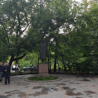 Photo taken at Памятник Александру Блоку by Elena Z. on 6/10/2018