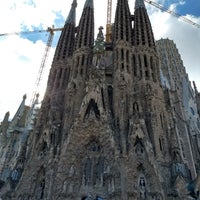 Photo taken at The Basilica of the Sagrada Familia by Ашли . on 2/18/2018