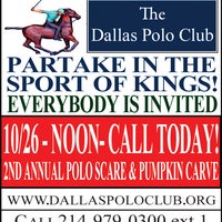 Photo taken at Dallas Polo Club by Dallas Polo Club on 10/3/2013