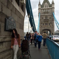 Photo taken at Tower Bridge by Vladilen Z. on 5/24/2015