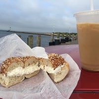 Photo taken at Cape Cod Bagel Cafe by mike m. on 6/6/2016