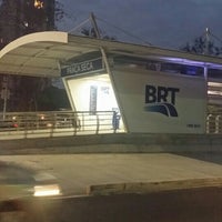 Photo taken at BRT - Estação Praça Seca by Marcio T. on 8/16/2014