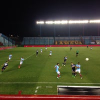 Photo taken at Estadio Julio Humberto Grondona (Arsenal Fútbol Club) by Lucas on 3/5/2016