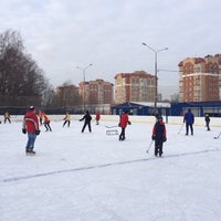 Photo taken at Каток by Vadim B. on 11/30/2014