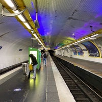 Photo taken at Métro Louis Blanc [7,7bis] by Robert S. on 8/18/2021
