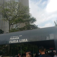 Photo taken at Parada Faria Lima by Álvaro R. on 12/3/2018