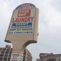 Photo taken at Soap Box Laundry by Robert R. on 8/10/2014