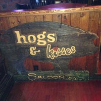 Photo taken at Hogs &amp;amp; Kisses by Shanna S. on 8/15/2013