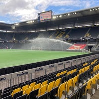 Photo taken at Stade de Suisse by Sandro B. on 11/14/2021