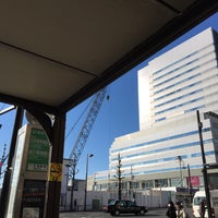 Photo taken at Meguro Sta. (East Exit) Bus Stop by Yukiko on 2/13/2015